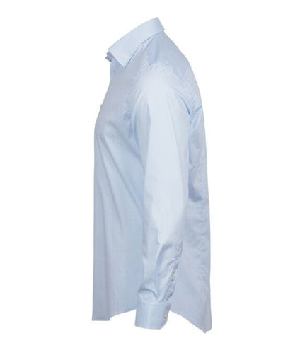 Tee Jays TJ4024 Men's Stretch Luxury Shirt - Light Blue