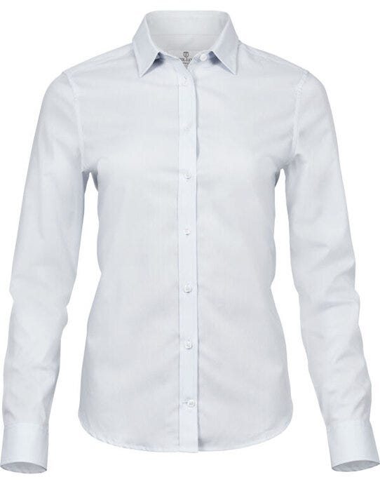 Tee Jays TJ4025 Ladies Stretch Luxury Shirt - White