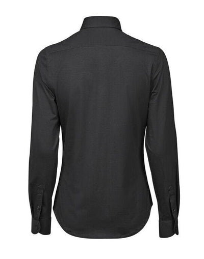 Tee Jays TJ4031 Women's Active Stretch Shirt - Black