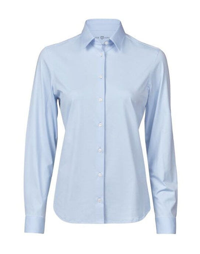 Tee Jays TJ4031 Women's Active Stretch Shirt - Light Blue