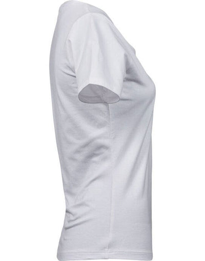 Tee Jays TJ450 Ladies Stretch Tee - White