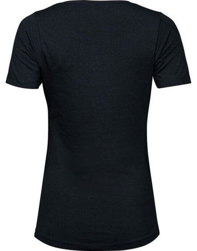 Tee Jays TJ450 Ladies Stretch Tee - Black