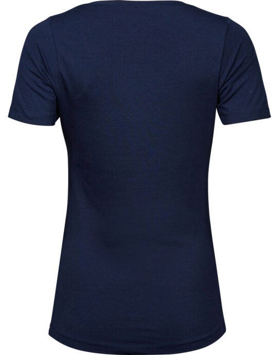 Tee Jays TJ450 Ladies Stretch Tee - Navy