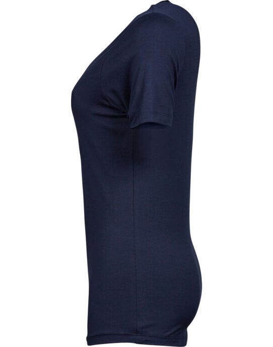 Tee Jays TJ450 Ladies Stretch Tee - Navy
