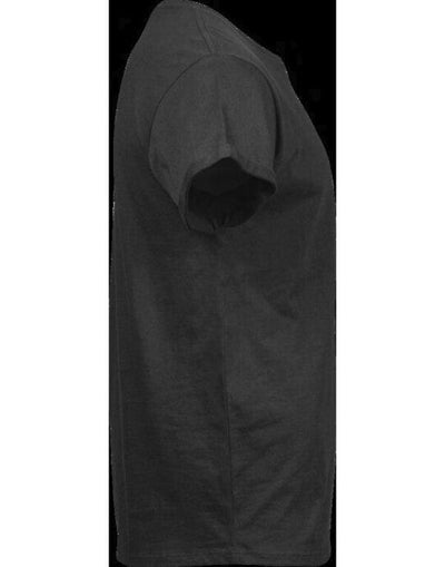 Tee Jays TJ5062 Mens Roll Up Sleeve Tee - Black