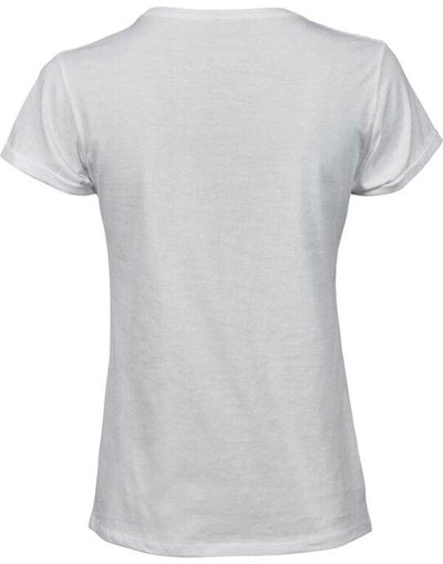 Tee Jays TJ5063 Ladies Roll Up Sleeve Tee - White