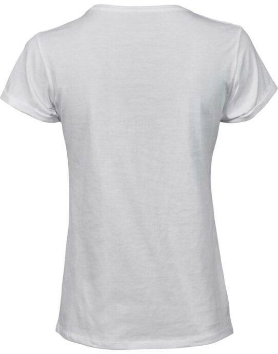 Tee Jays TJ5063 Ladies Roll Up Sleeve Tee - White