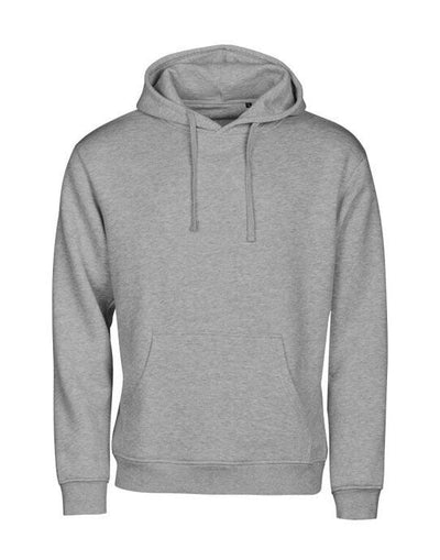 Tee Jays TJ5152 Unlabeled Hooded Sweatshirt - Heather Grey