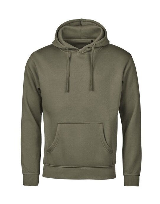 Tee Jays TJ5152 Unlabeled Hooded Sweatshirt - Moss