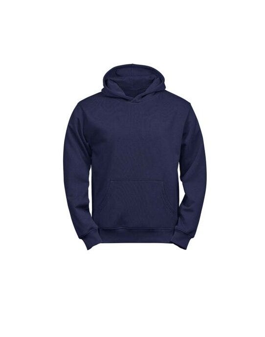 Tee Jays TJ5152B Jr Unlabeled Hooded Sweatshirt - Navy