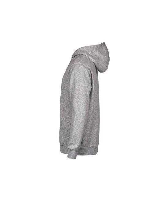 Tee Jays TJ5152B Jr Unlabeled Hooded Sweatshirt - Heather Grey