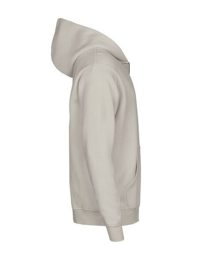 Tee Jays TJ5154 Unlabeled Hooded FZ Sweatshirt - Cement