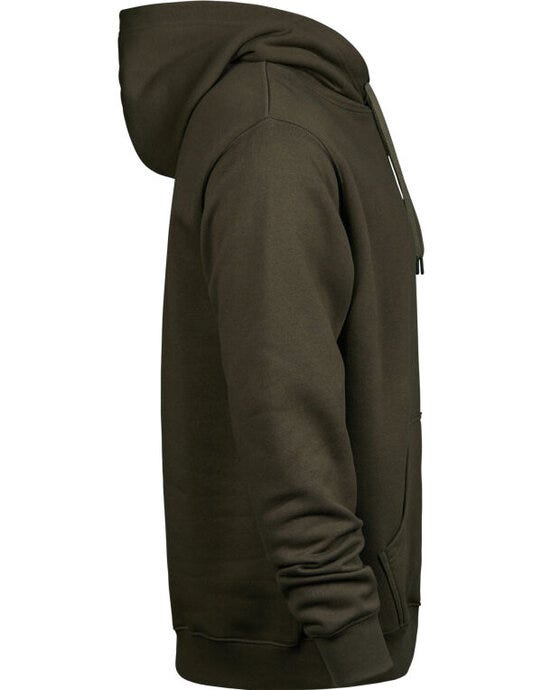 Tee Jays TJ5430 Mens Hooded Sweatshirt - Dark Olive