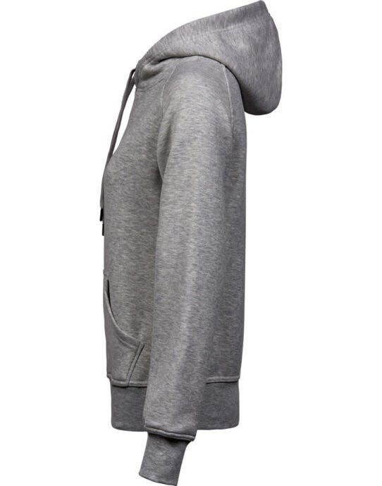 Tee Jays TJ5431 Ladies Hooded Sweatshirt - Heather Grey