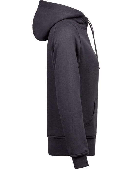 Tee Jays TJ5431 Ladies Hooded Sweatshirt - Dark Grey