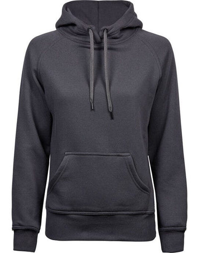 Tee Jays TJ5431 Ladies Hooded Sweatshirt - Dark Grey