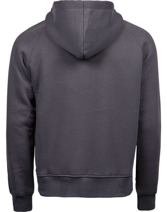 Tee Jays TJ5435 Mens Fashion Full Zip Hood - Dark Grey