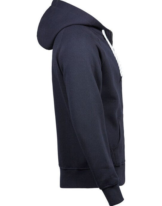 Tee Jays TJ5435 Mens Fashion Full Zip Hood - Navy