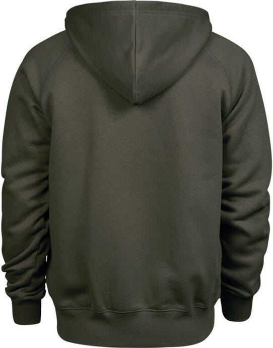 Tee Jays TJ5435 Mens Fashion Full Zip Hood - Deep Green