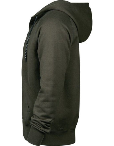 Tee Jays TJ5435 Mens Fashion Full Zip Hood - Deep Green