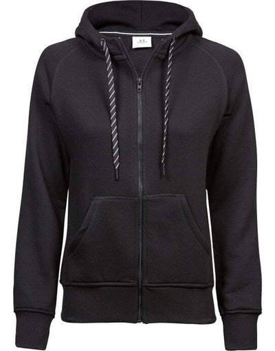 Tee Jays TJ5436 Ladies Fashion Full Zip Hood - Black