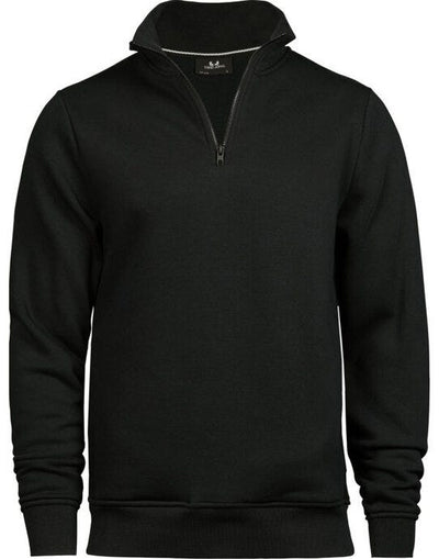 Tee Jays TJ5438 Half Zip Sweatshirt - Black