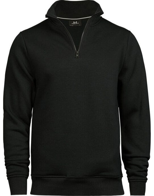 Tee Jays TJ5438 Half Zip Sweatshirt - Black