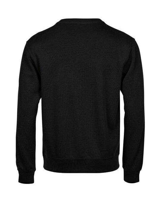 Tee Jays TJ5504 Ribbed Interlock Crewneck - Black