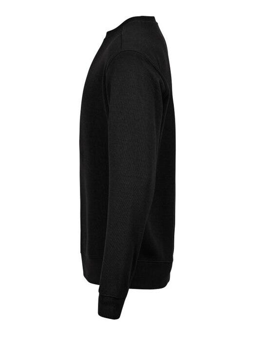Tee Jays TJ5504 Ribbed Interlock Crewneck - Black