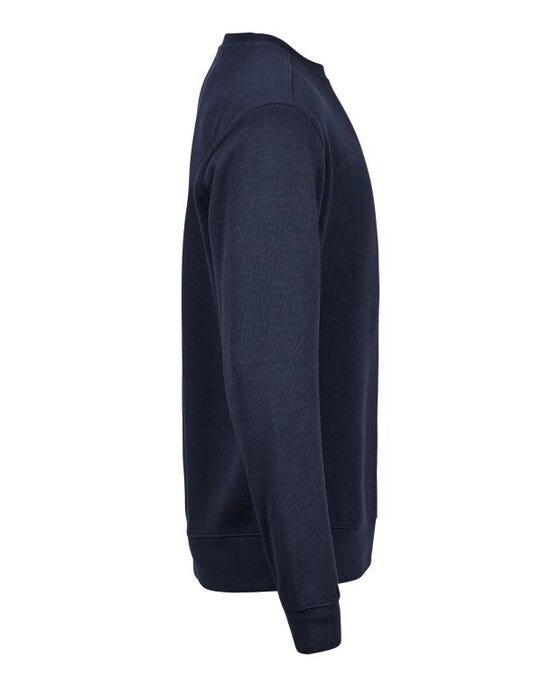 Tee Jays TJ5504 Ribbed Interlock Crewneck - Navy
