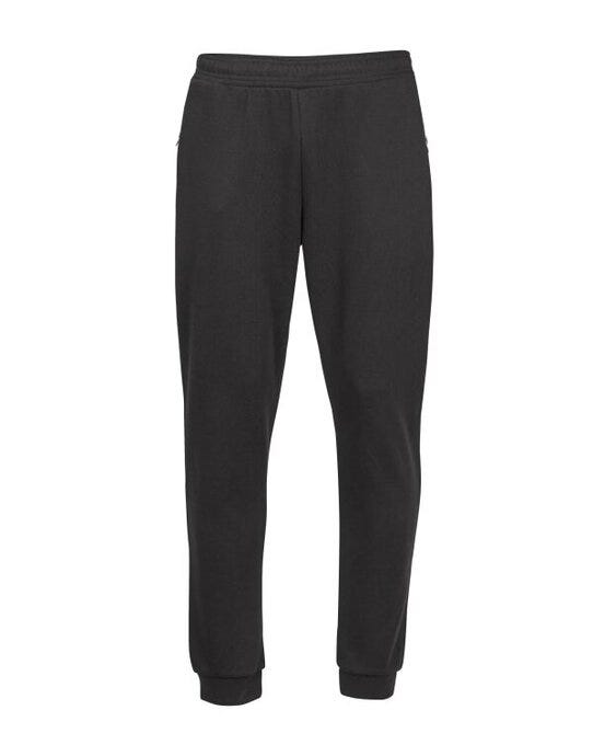 Tee Jays TJ5510 Ribbed Interlock Pants - Black