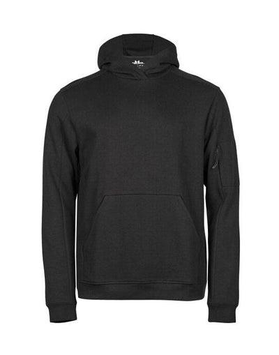Tee Jays TJ5702 Athletic Hooded Sweat - Black
