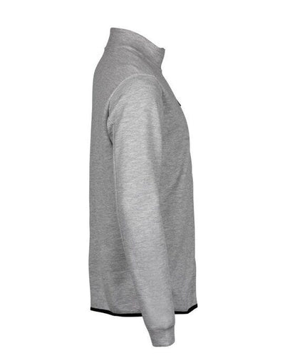 Tee Jays TJ5704 Athletic Full Zip Cardigan - Heather Grey
