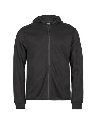 Tee Jays TJ5706 Athletic Full Zip Sweat - Black