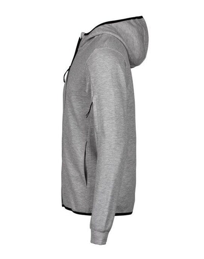 Tee Jays TJ5706 Athletic Full Zip Sweat - Heather Grey