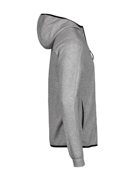 Tee Jays TJ5706 Athletic Full Zip Sweat - Heather Grey