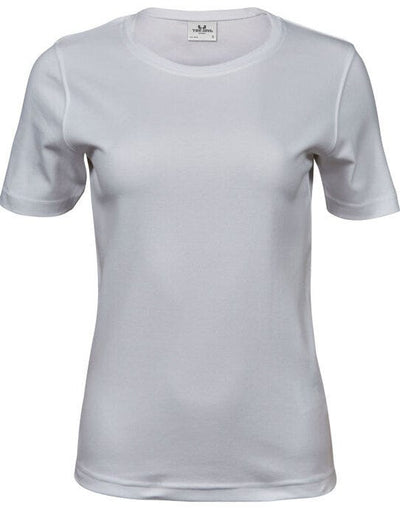 Tee Jays TJ580 Ladies Interlock Tee - White