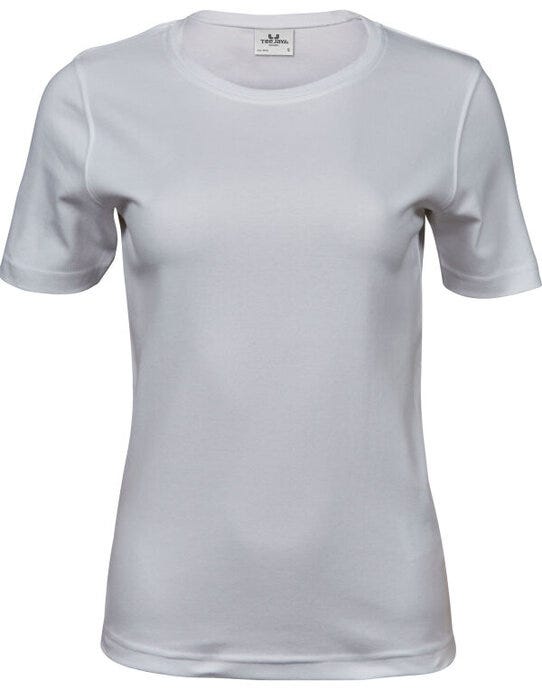 Tee Jays TJ580 Ladies Interlock Tee - White