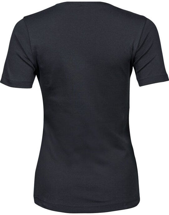 Tee Jays TJ580 Ladies Interlock Tee - Dark Grey