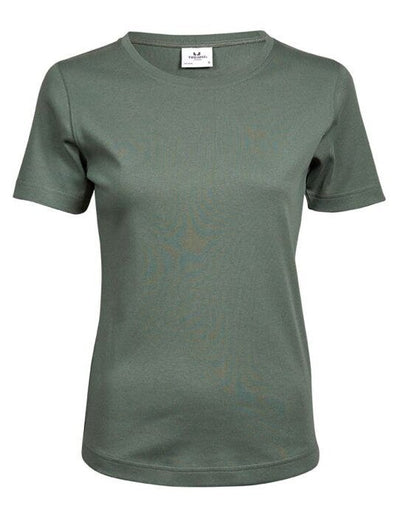 Tee Jays TJ580 Ladies Interlock Tee - Leaf Green