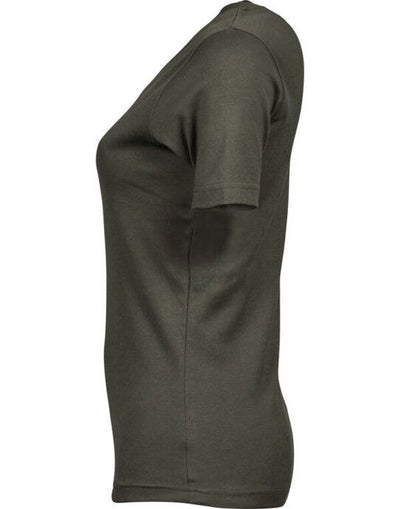 Tee Jays TJ580 Ladies Interlock Tee - Deep Green