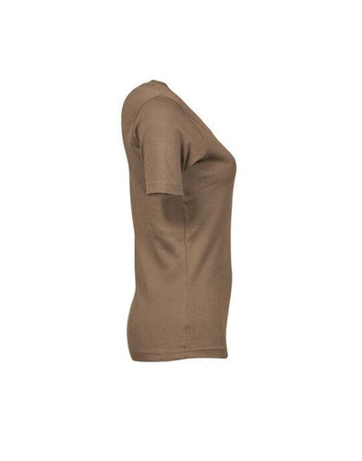 Tee Jays TJ580 Ladies Interlock Tee - Wood