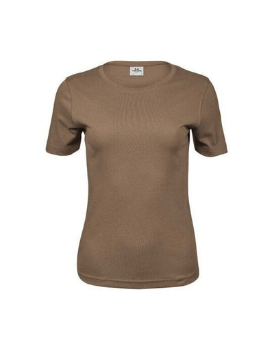 Tee Jays TJ580 Ladies Interlock Tee - Wood