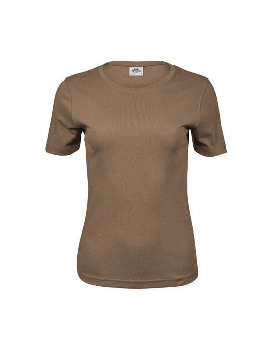 Tee Jays TJ580 Ladies Interlock Tee - Wood