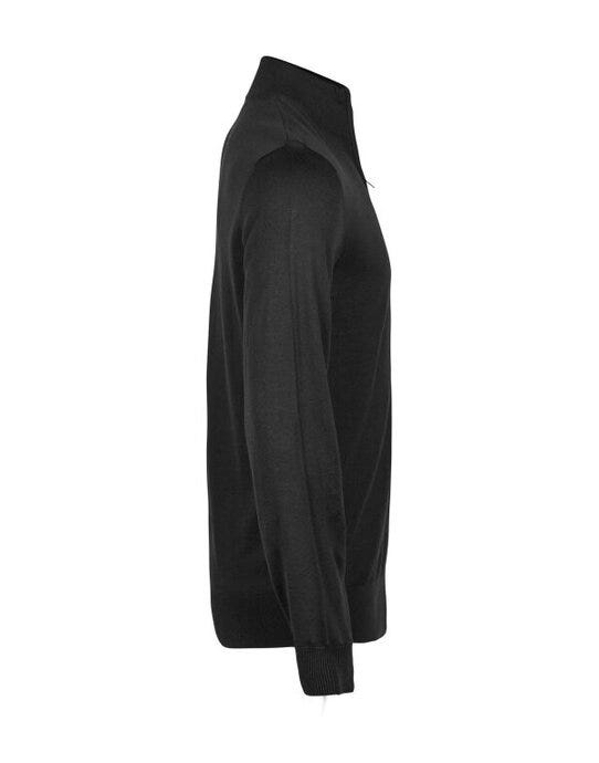 Tee Jays TJ6010 Mens Half Zip - Black