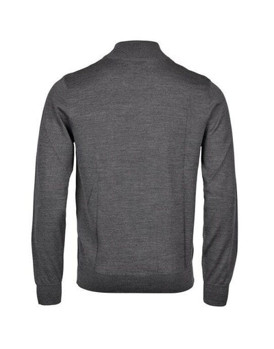 Tee Jays TJ6010 Mens Half Zip - Grey Melange