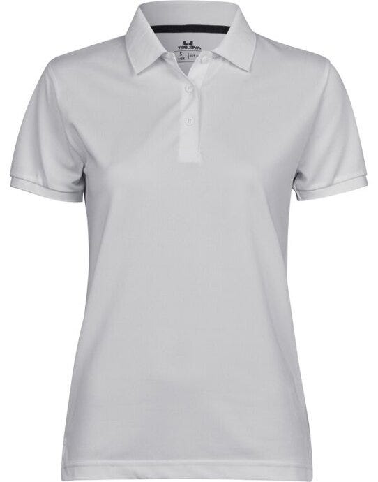 Tee Jays TJ7001 Ladies Club Polo - White
