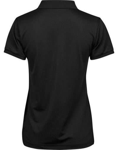 Tee Jays TJ7001 Ladies Club Polo - Black