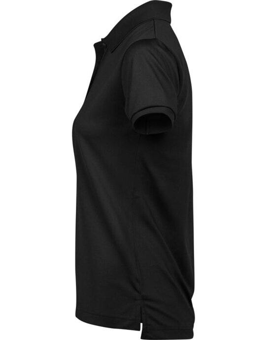 Tee Jays TJ7001 Ladies Club Polo - Black