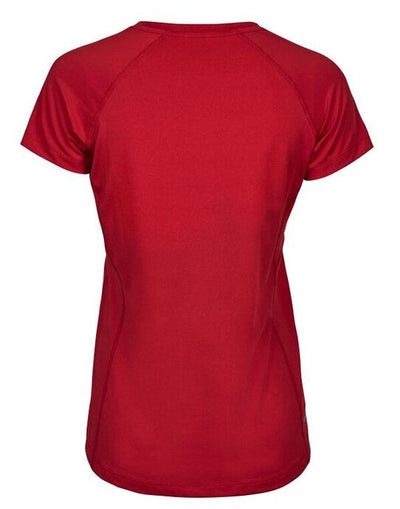 Tee Jays TJ7021 Ladies CoolDry Tee - Red